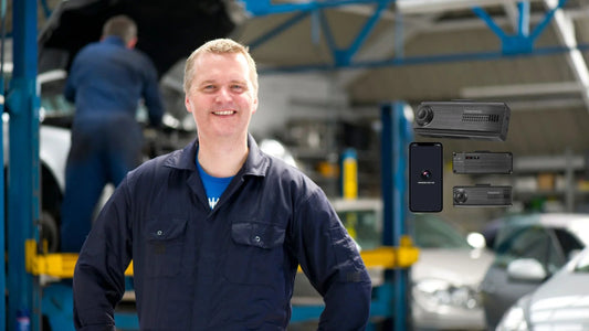 Front and Rear Dash Cams for Small Business Owners - Trackershop