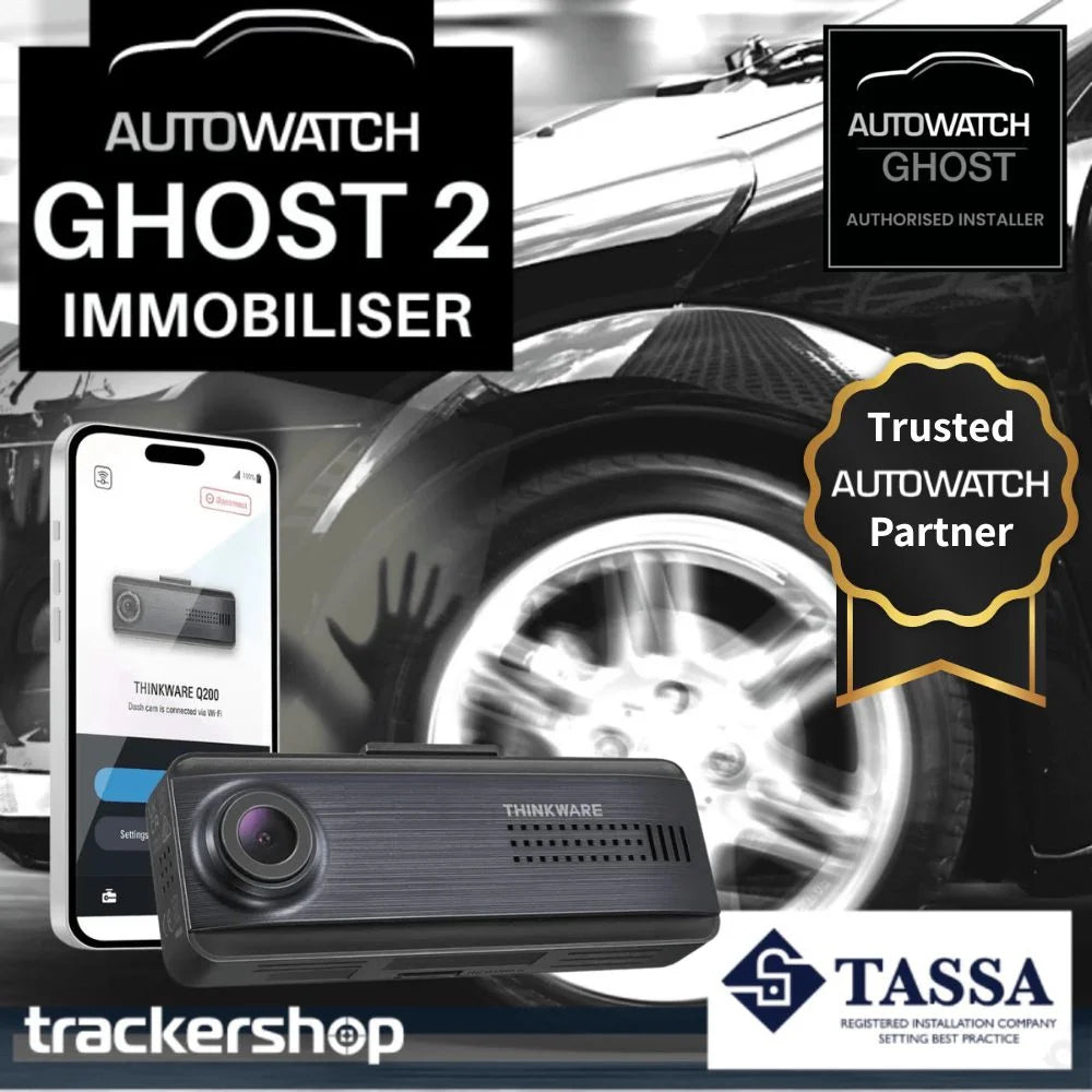 Ghost 2 Immobiliser & Q200 Dash Cam - Trackershop