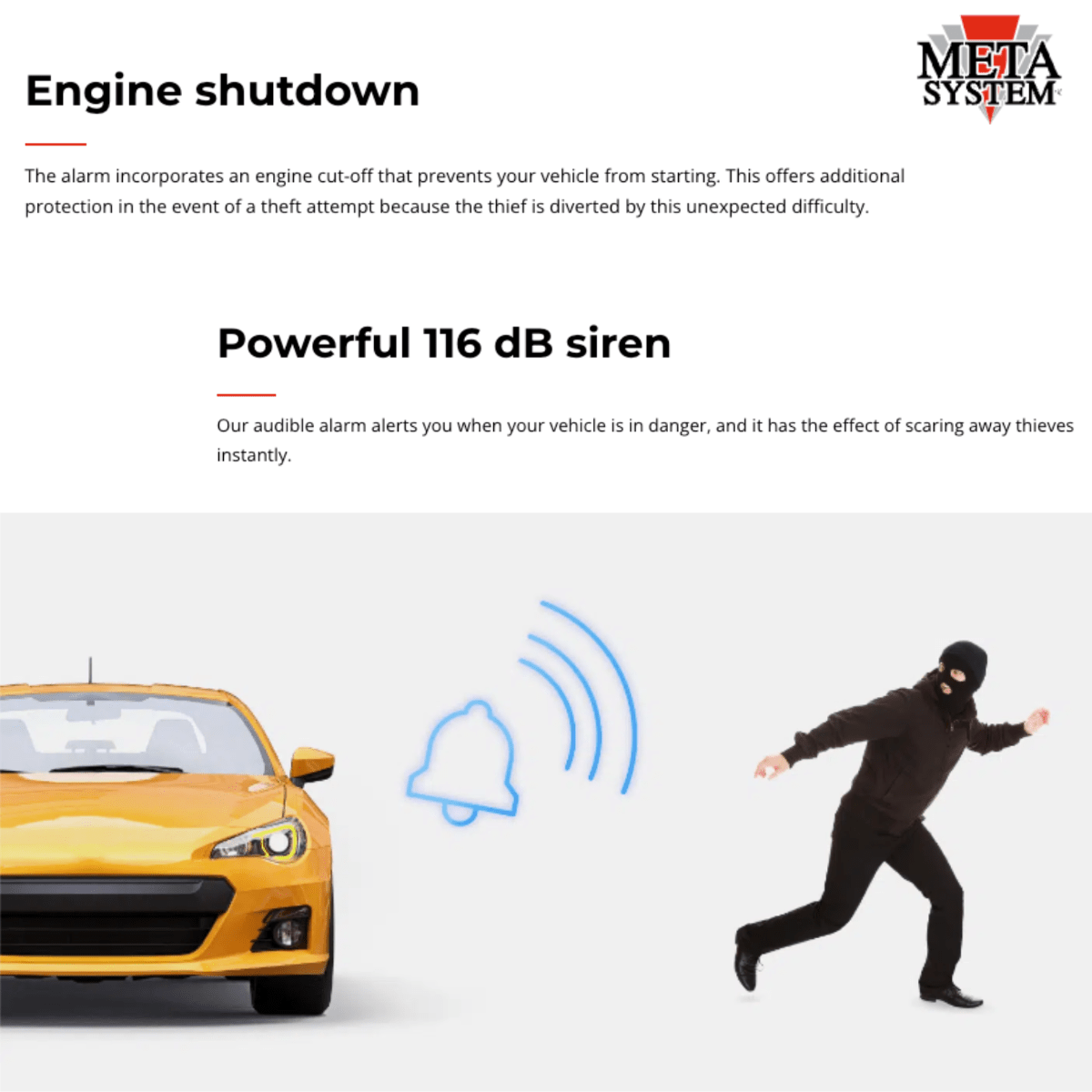 Meta EasyCan Alarm - Trackershop