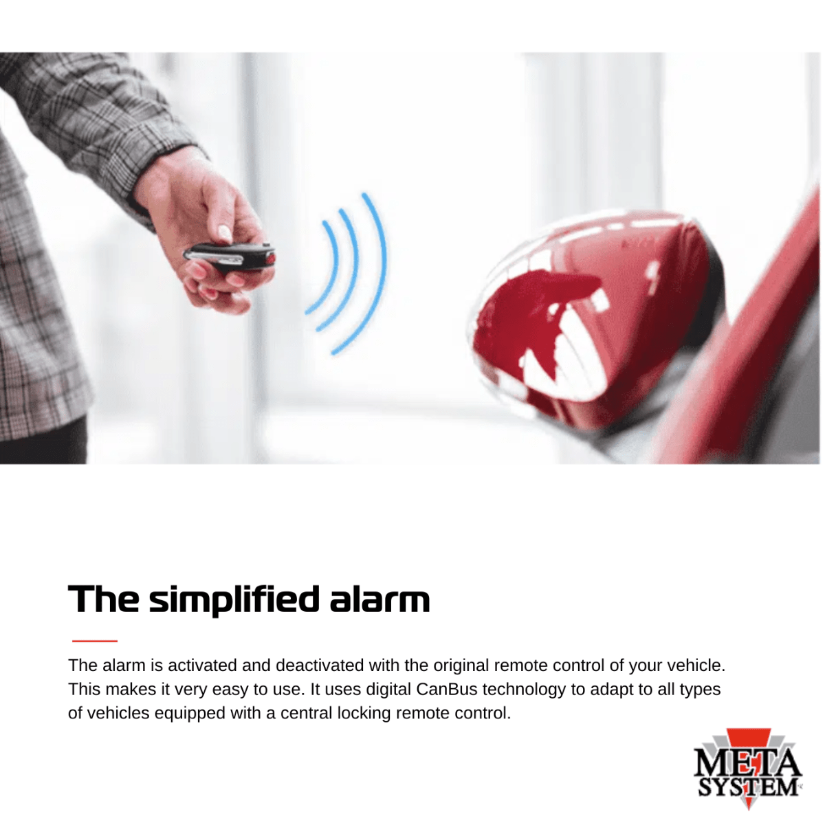 Meta EasyCan Alarm - Trackershop