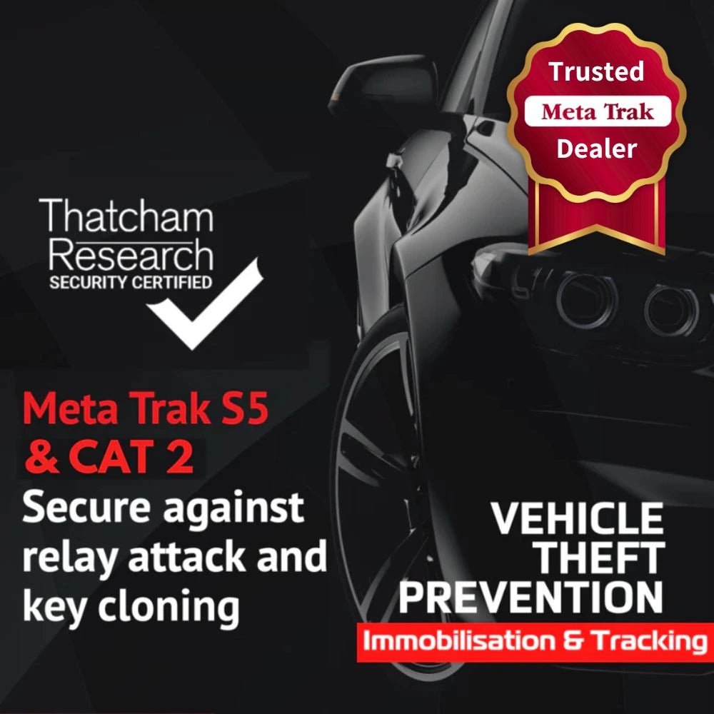 Meta S5 Tracker & CAT 2 Immobiliser - Trackershop