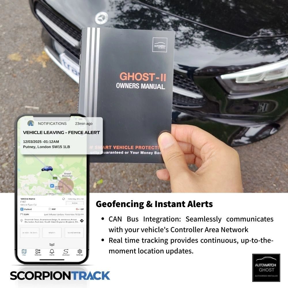 Scorpion S5 Tracker & Ghost 2 Immobiliser - Trackershop