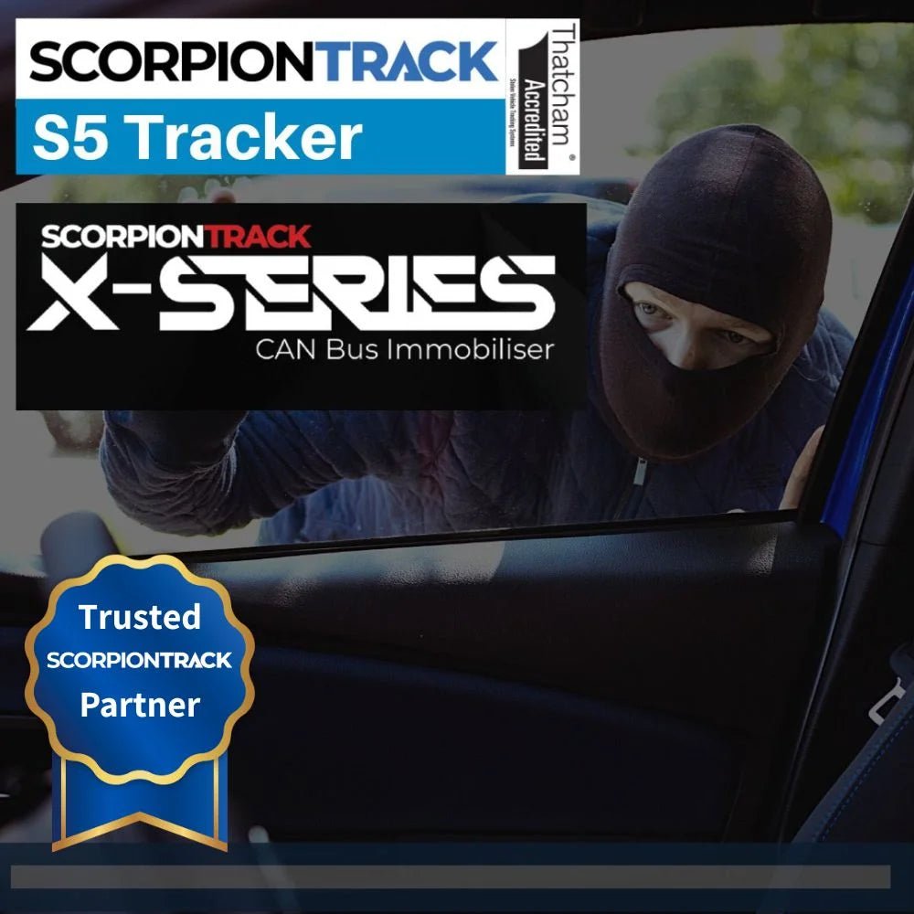 Scorpion X - Series Immobiliser & S5 Tracker - Trackershop