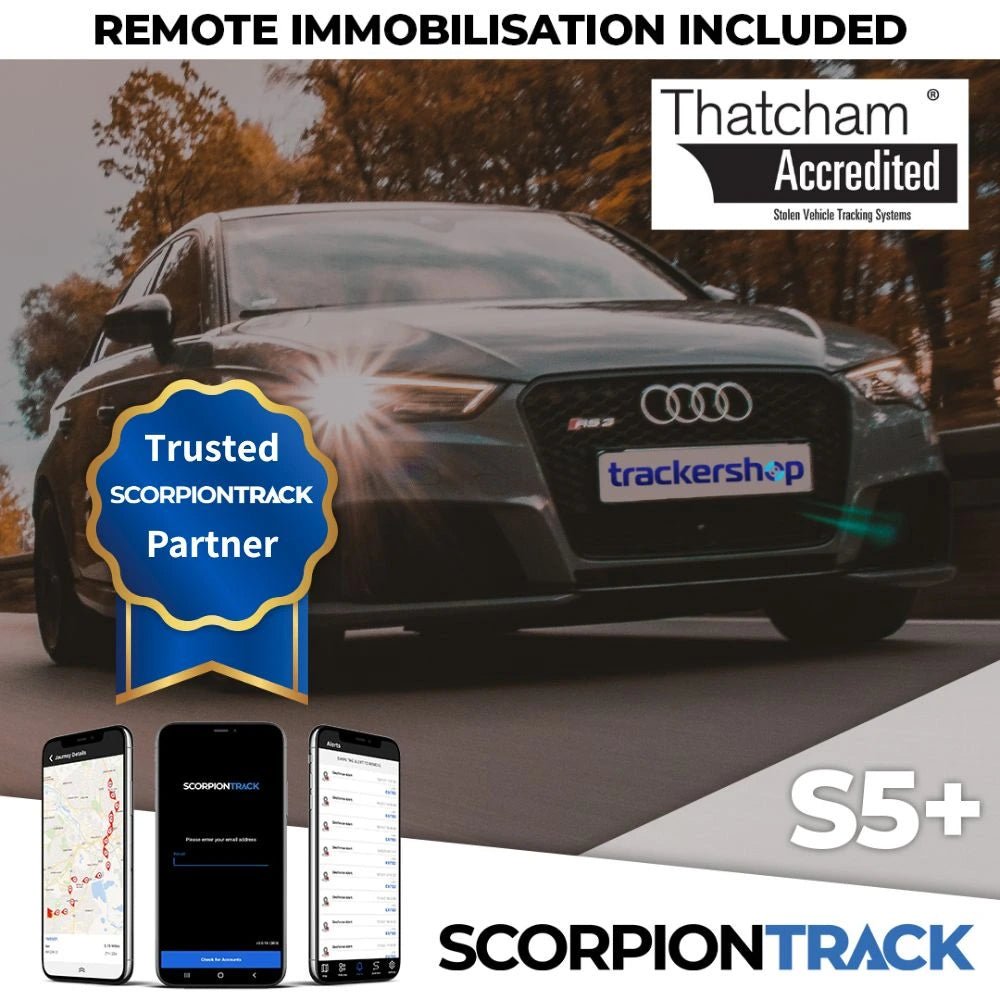 ScorpionTrack S5 PLUS. With Driver Immobilisation - Trackershop