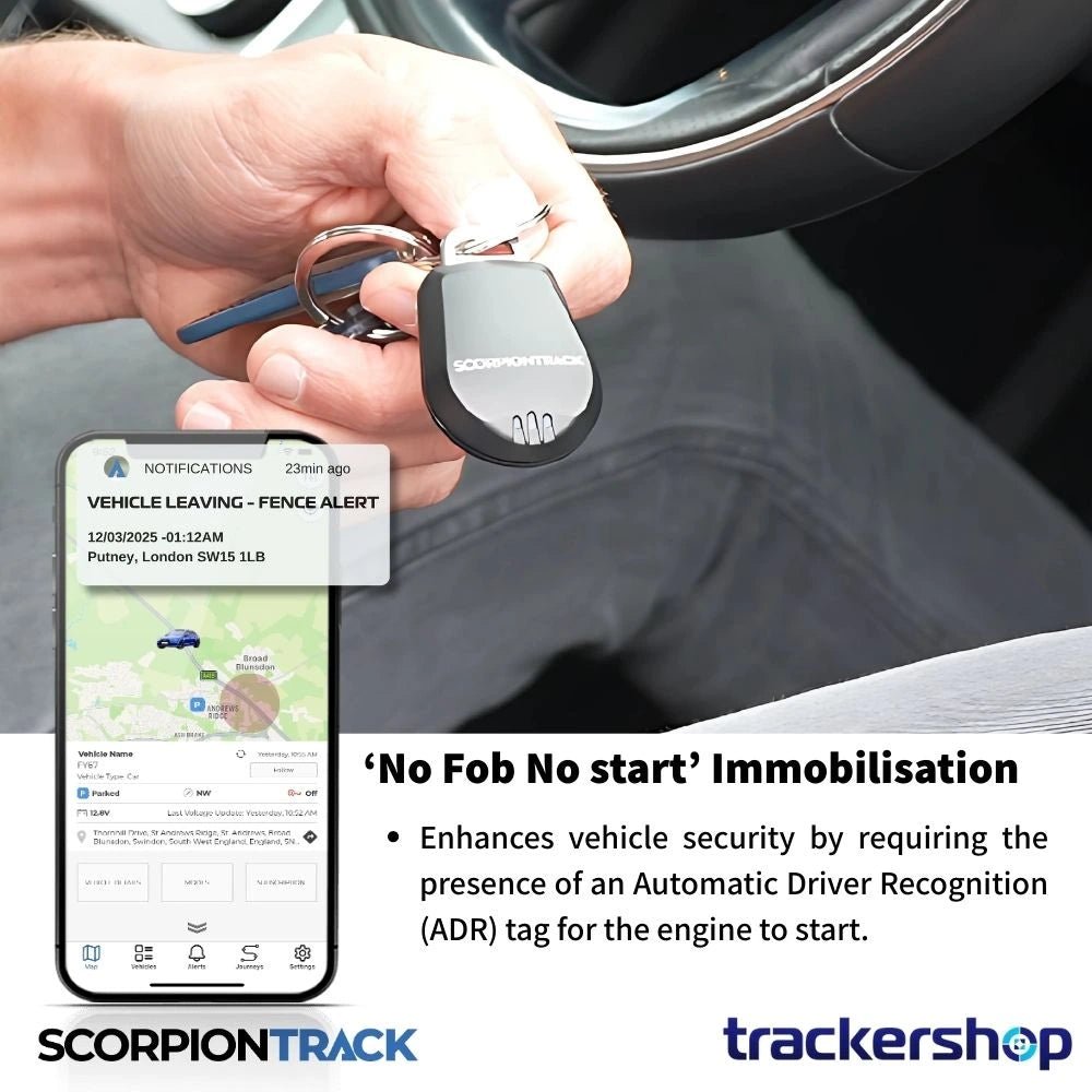 ScorpionTrack S5 PLUS. With Driver Immobilisation - Trackershop