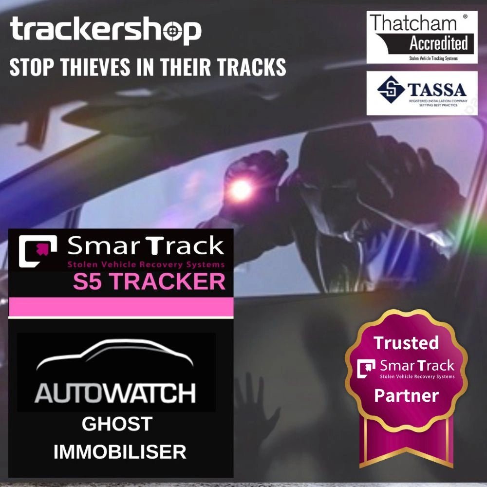 Smartrack S5 Tracker & Ghost 2 Immobiliser - Trackershop