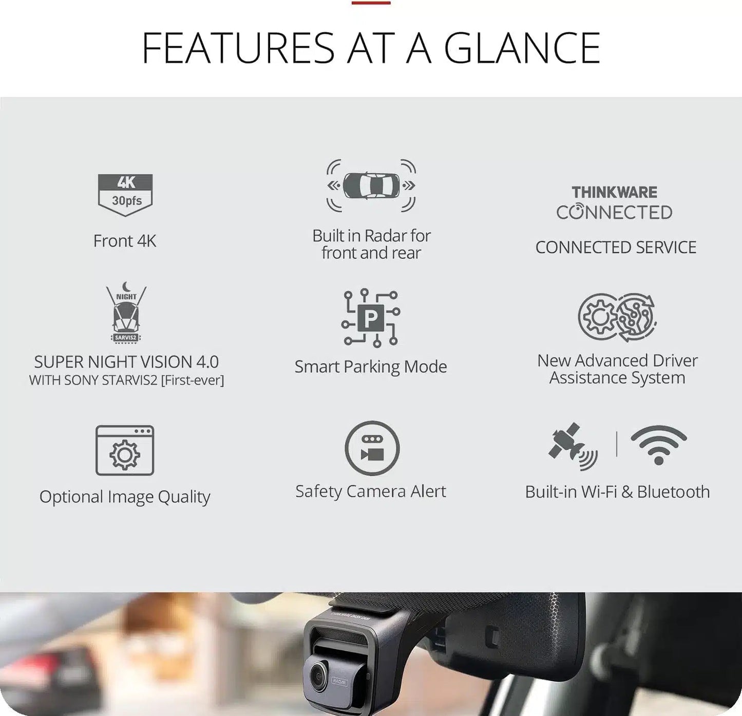 Thinkware U3000 - 2 Channel - Trackershop