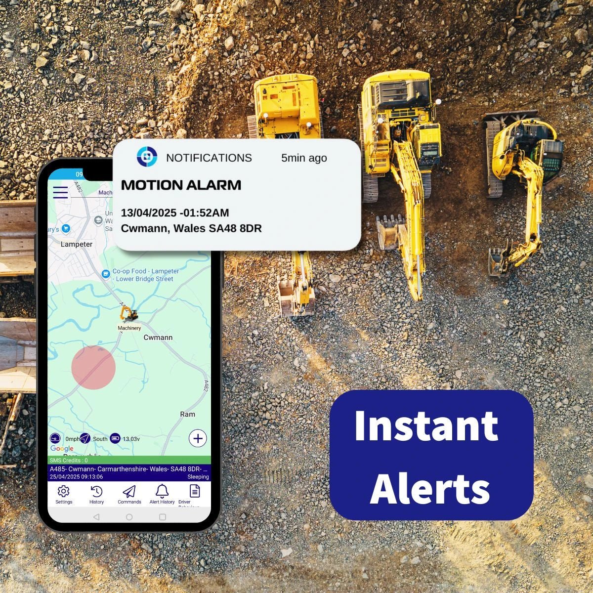 TS10: Plant Machinery GPS Tracker - Trackershop