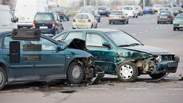 How Front and Rear Dash Cams Help with Hit-and-Run Accidents