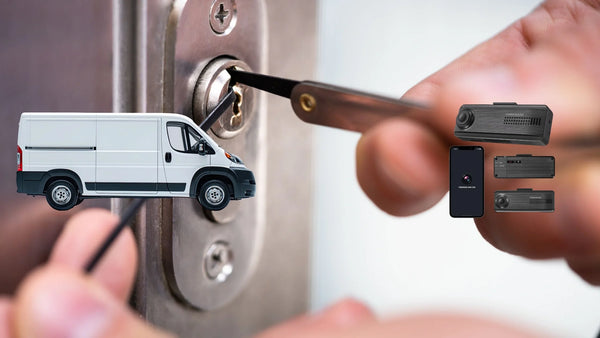 Why Locksmiths Should Fit Front and Rear Dash Cams to Their Trade Vehicles