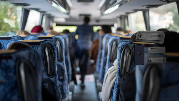 Best Front and Rear Dash Cams for Mini Bus - Trackershop
