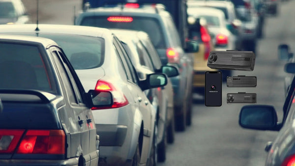 Front and Rear Dash Cams for City Drivers: How to Handle UK Urban Traffic - Trackershop