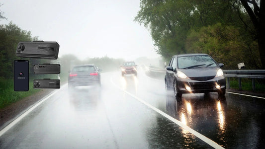 How Dash Cams Perform in Bad Weather: What UK Drivers Need to Know - Trackershop