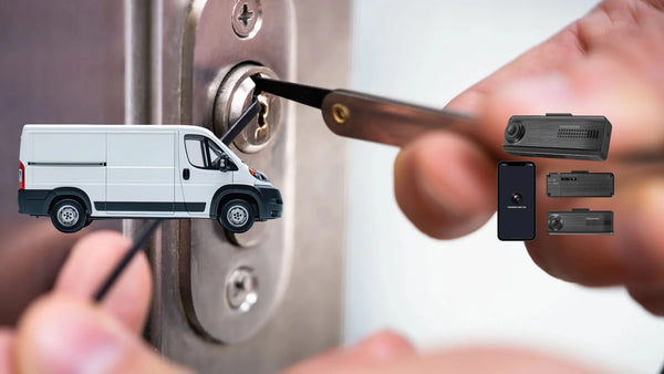 Why Locksmiths Should Fit Front and Rear Dash Cams to Their Trade Vehicles - Trackershop