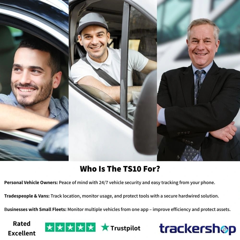 4G TS10 Hardwired Vehicle Tracker - Trackershop