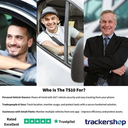 4G TS10 Hardwired Vehicle Tracker - Trackershop