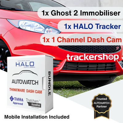 Ghost 2 Immobiliser + GPS Security Tracker & Q200 1CH Dash Cam - Trackershop
