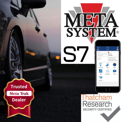 Meta Trak S7 Thatcham Approved Tracker Badge - Trackershop
