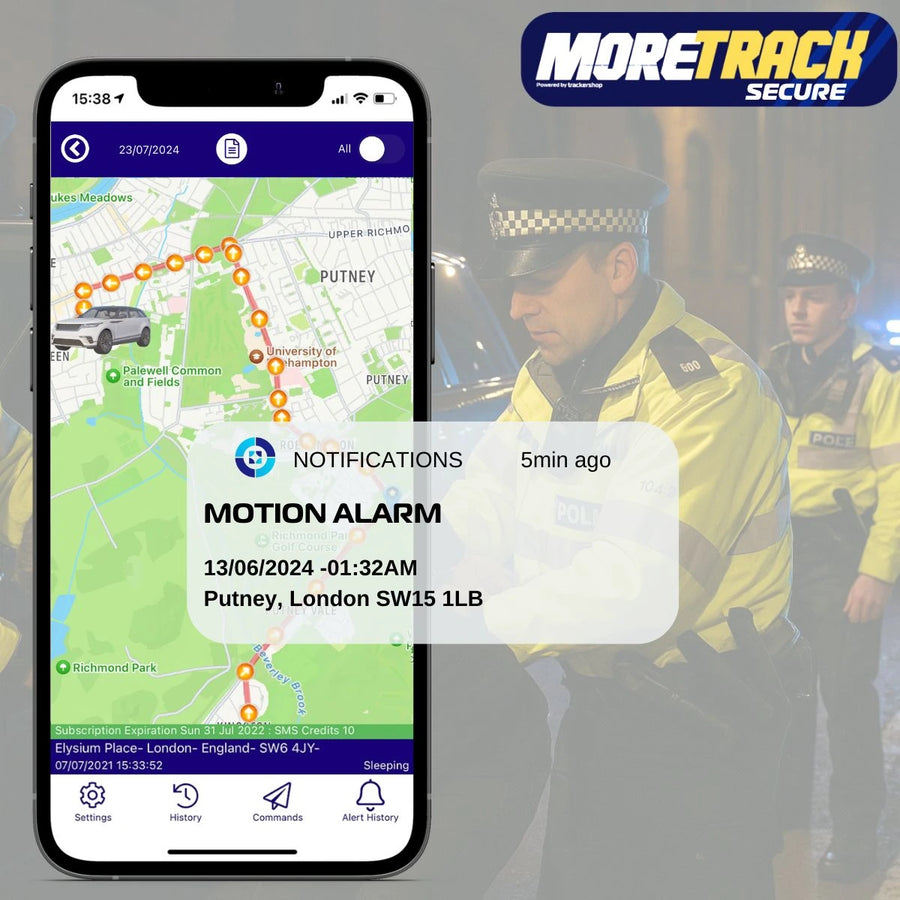 Police Arrest Thief - Trackershop