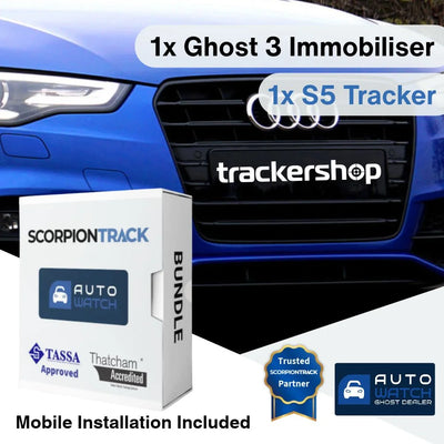 Scorpion S5 Tracker & Ghost 3 Immobiliser - Trackershop UK