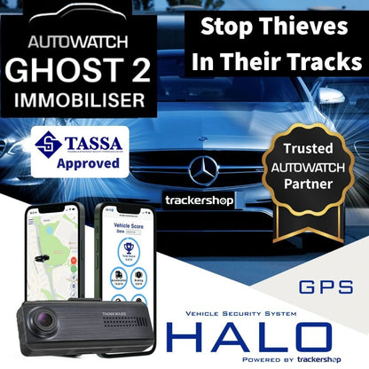 Ghost 2 Immobiliser + GPS Security Tracker & Q200 1CH Dash Cam - Trackershop