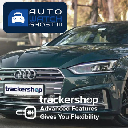 Ghost 3 Immobiliser + GPS Security Tracker & Q200 Front Facing Dash Cam - Trackershop