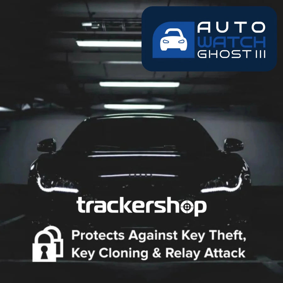 Ghost 3 Immobiliser + GPS Security Tracker & Q200 Front Facing Dash Cam - Trackershop
