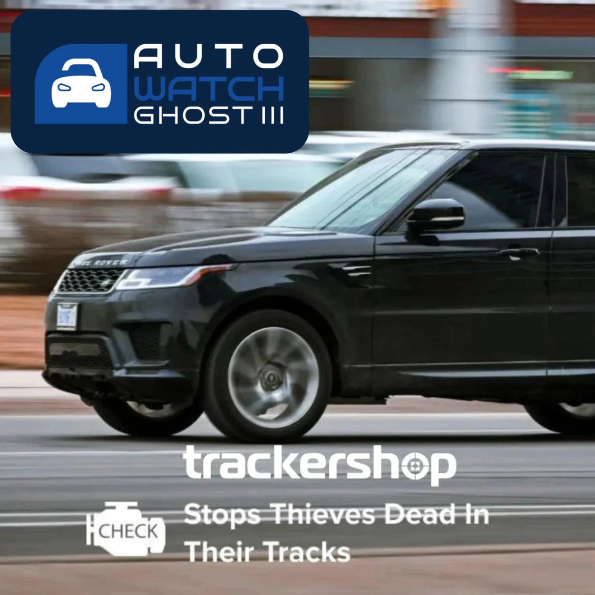 Ghost 3 Immobiliser + GPS Security Tracker & Q200 Front Facing Dash Cam - Trackershop