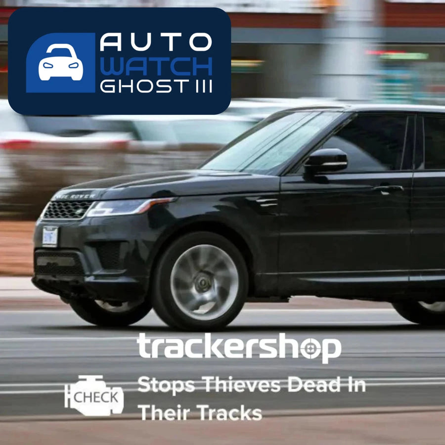 Ghost 3 Immobiliser + GPS Security Tracker & Q200 Front Facing Dash Cam - Trackershop