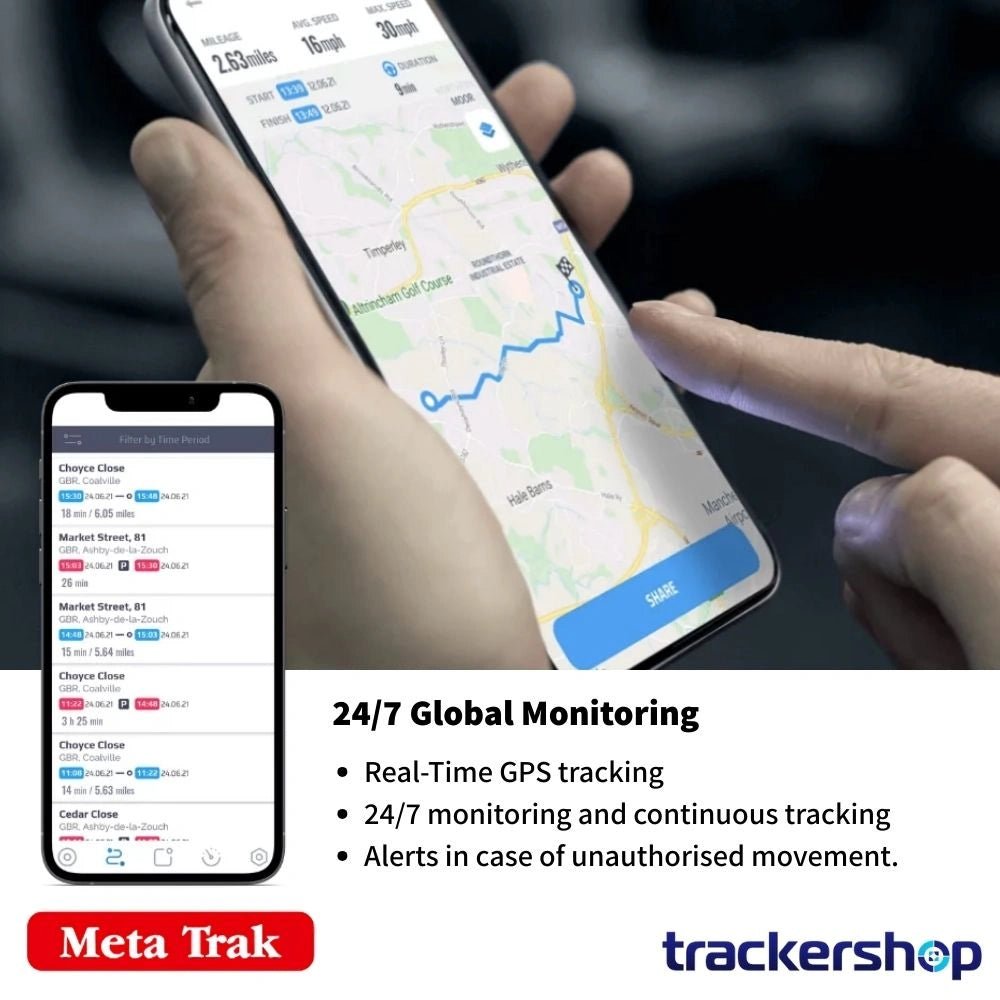 Meta Trak S5 Deadlock Pro (w/OBD Immobiliser) - Trackershop