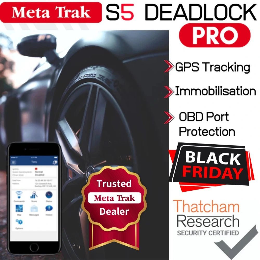 Meta Trak S5 Deadlock Pro (w/OBD Immobiliser) - Trackershop