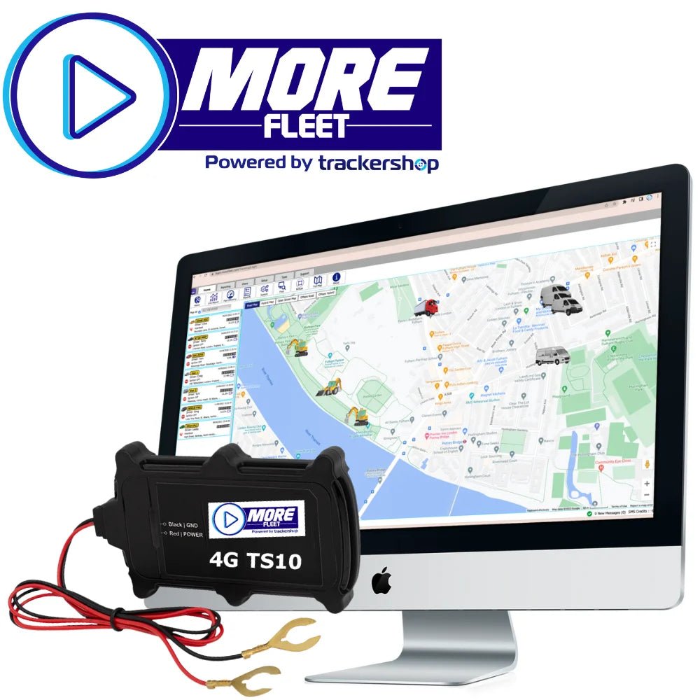 MoreFleet 4G TS10 Hardwired Vehicle Tracker - Trackershop