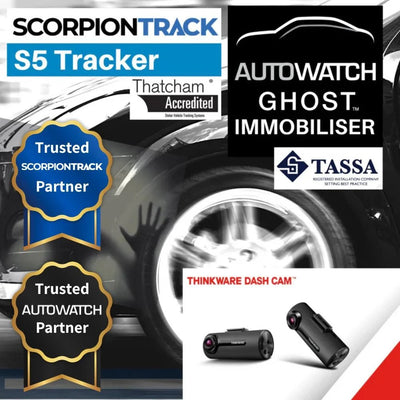 S5 Tracker & Ghost 2 Immobiliser w/ Dash Cam - Trackershop