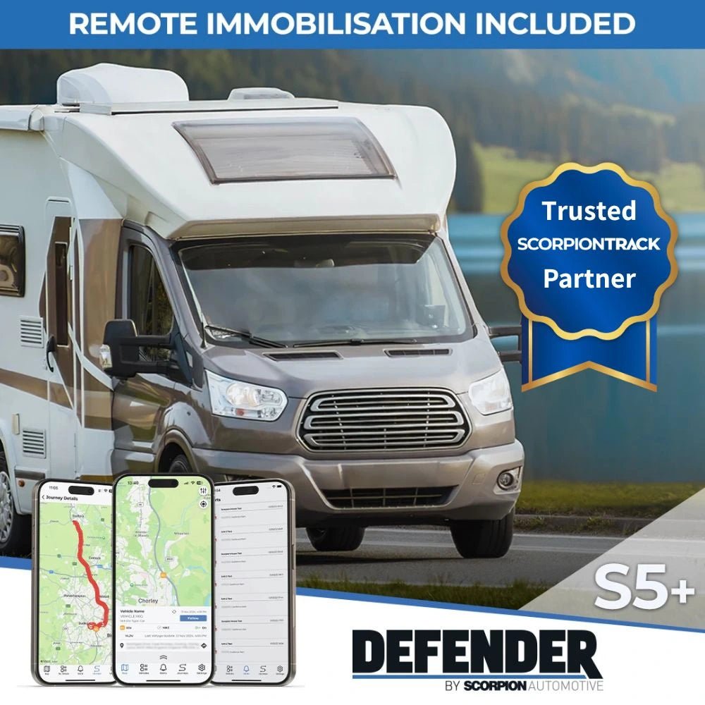 Scorpion DEFENDER S5 Plus Tracker and Alarm - Trackershop
