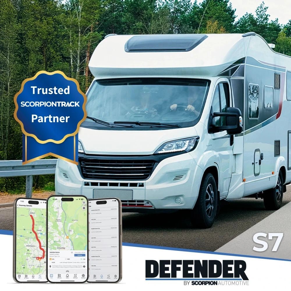 Scorpion DEFENDER S7 Tracker and Alarm - Trackershop