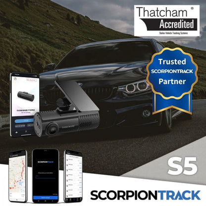 Scorpion S5 Tracker + F70 Front Facing Dash Cam - Trackershop