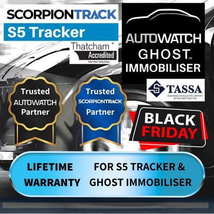 Scorpion S5 Tracker & Ghost 2 Immobiliser - Trackershop
