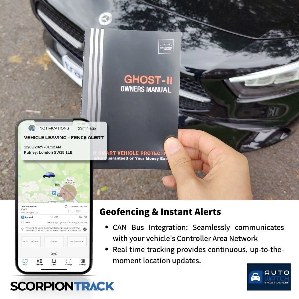 Scorpion S5 Tracker & Ghost 2 Immobiliser - Trackershop