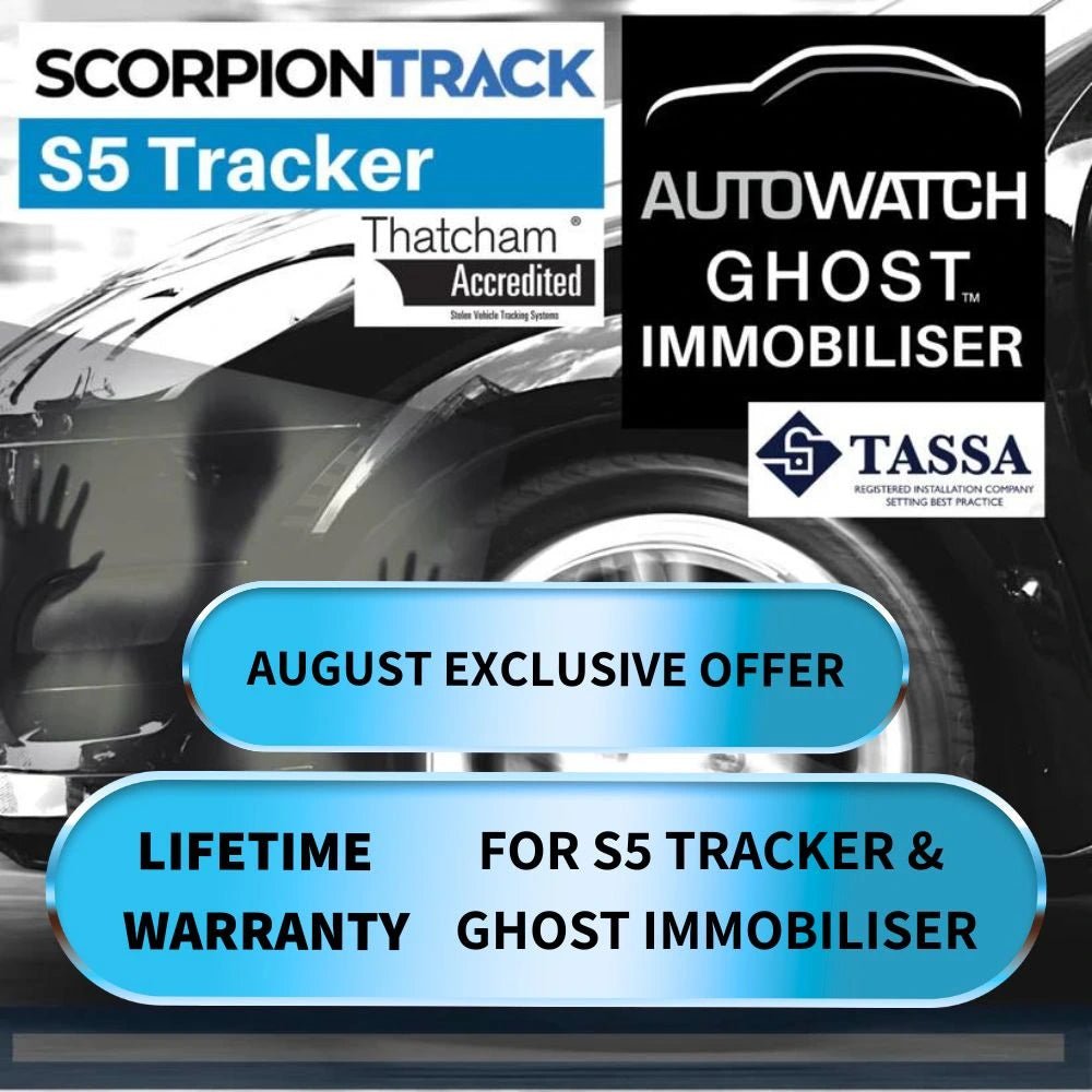 Scorpion S5 Tracker & Ghost 2 Immobiliser - Trackershop