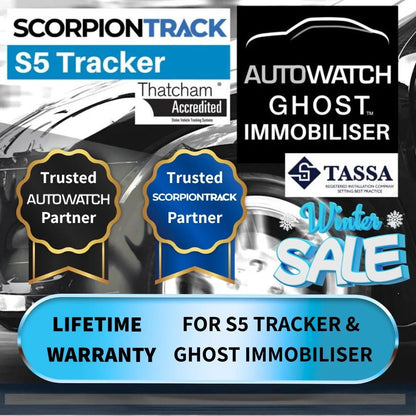 Scorpion S5 Tracker & Ghost 2 Immobilisers - Trackershop