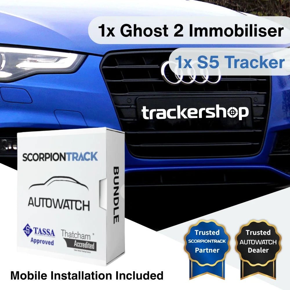 Scorpion S5 Tracker & Ghost 2 Immobiliser - Trackershop