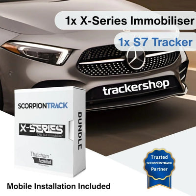 Scorpion S7 GPS Tracker + X Immobiliser - Trackershop