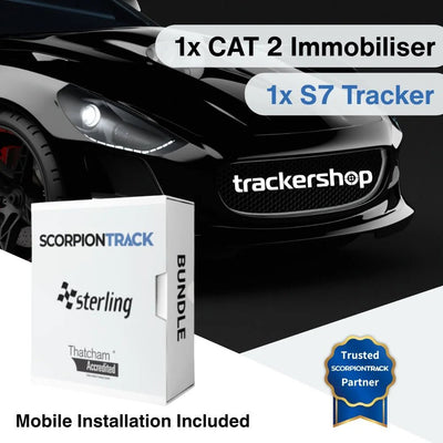 Scorpion S7 Tracker + CAT 2 Immobiliser - Trackershop