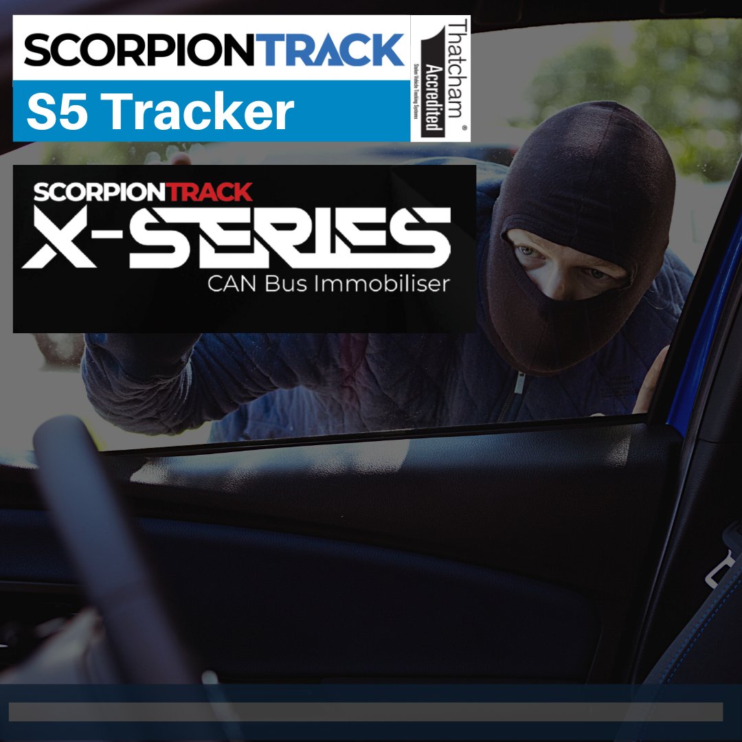 Scorpion X - Series Immobiliser & S5 Tracker - Trackershop