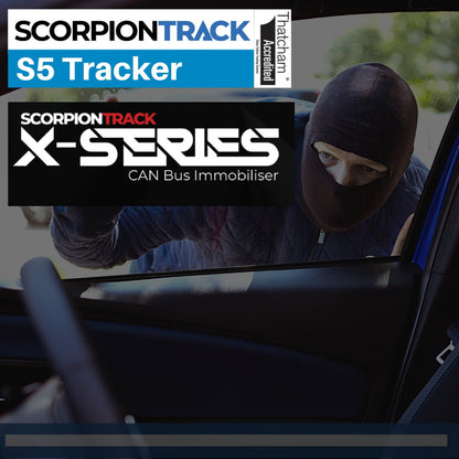 Scorpion X - Series Immobiliser & S5 Tracker - Trackershop
