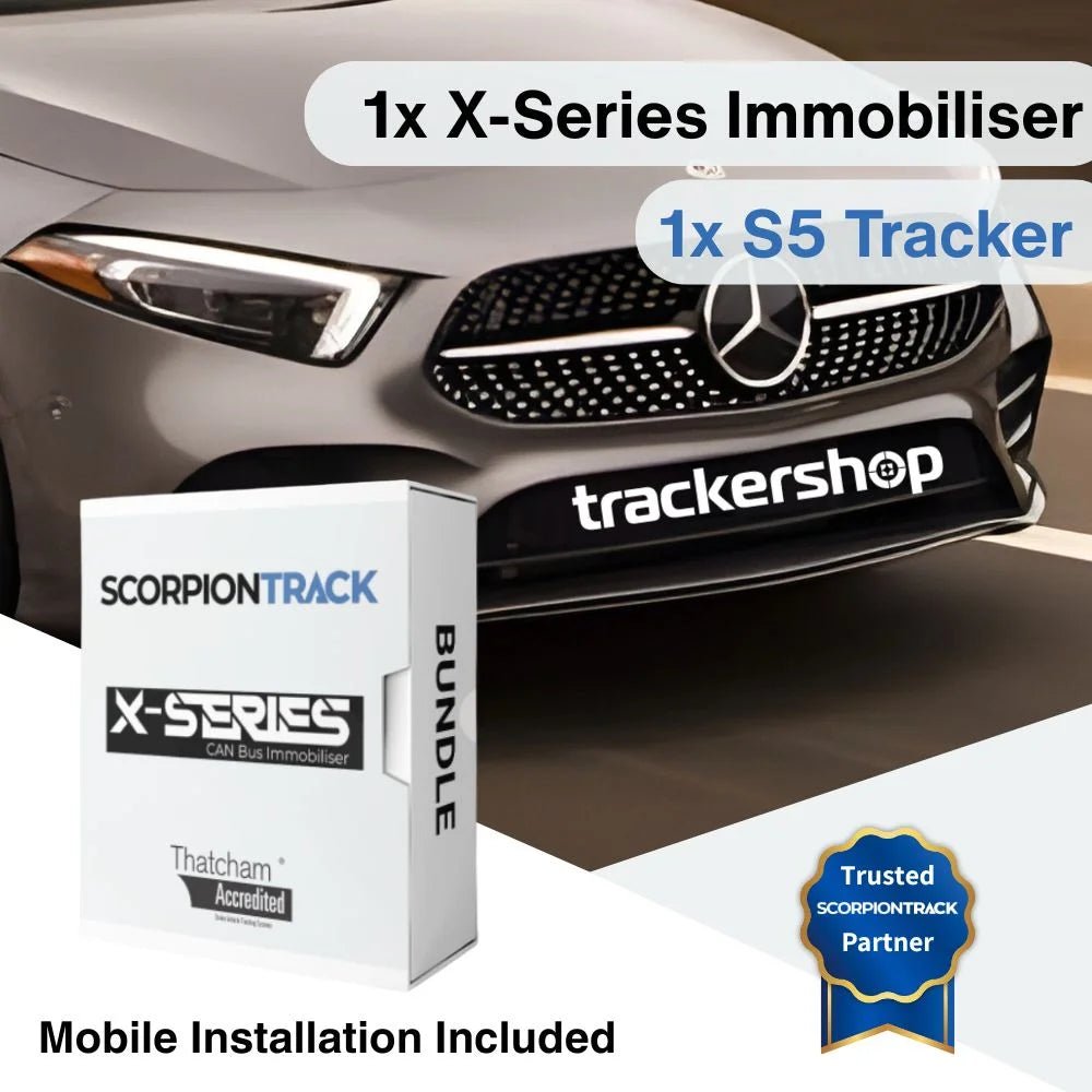 Scorpion X - Series Immobiliser & S5 Tracker - Trackershop