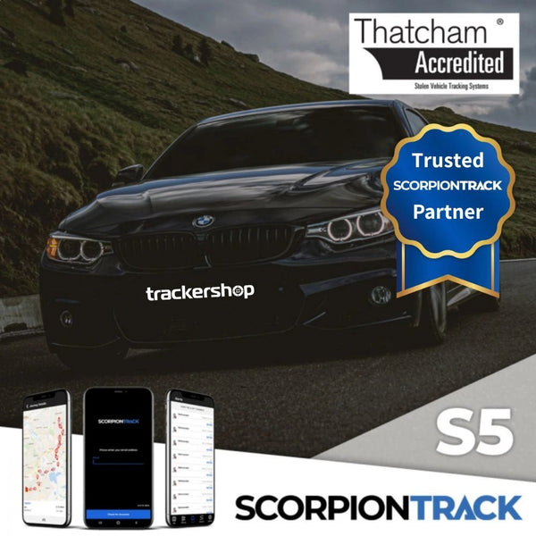 Scorpion S5 Tracker Thatcham-Approved UK-Wide Install