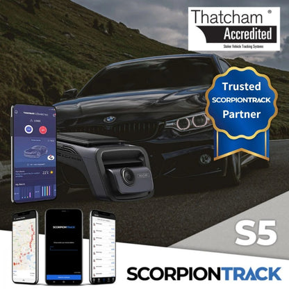 ScorpionTrack S5 VTS and Thinkware U3000 Front and Rear Dash Cam - Trackershop