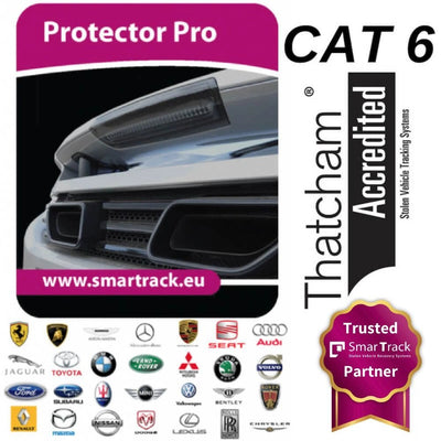 SmarTrack Protector Pro. Thatcham CAT 6 Car Tracker - Trackershop