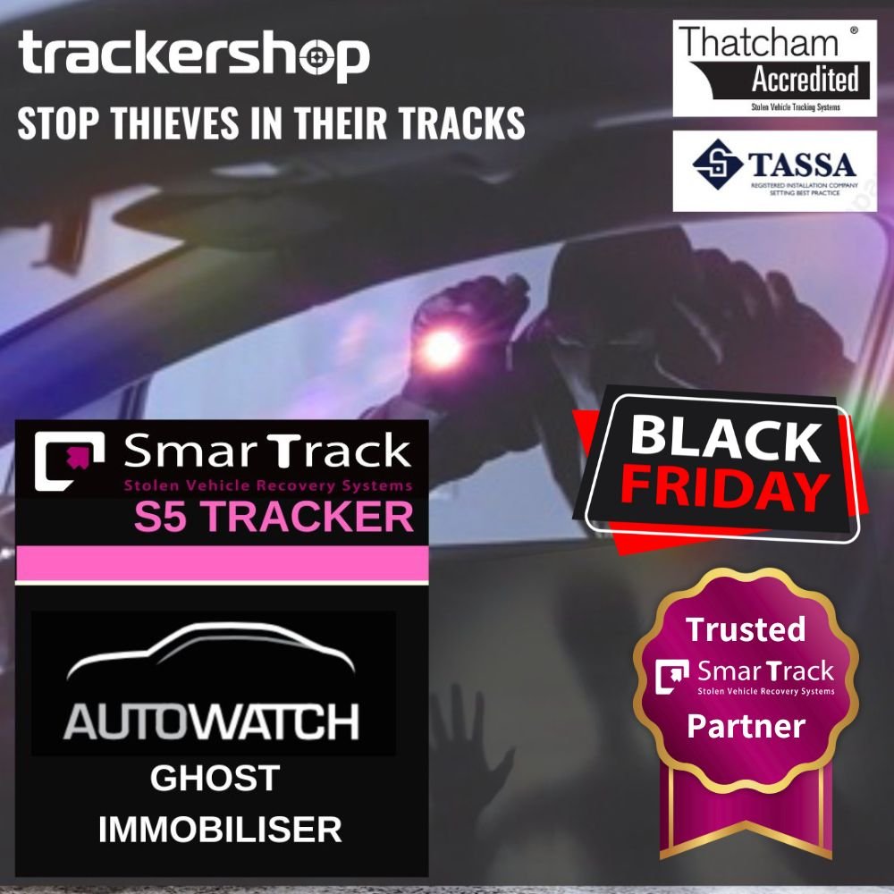 Smartrack S5 Tracker & Ghost 2 Immobiliser - Trackershop